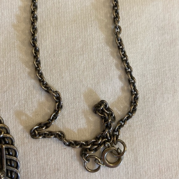 Pharaoh King Deity Vintage Pendant Necklace - Picture 7 of 7